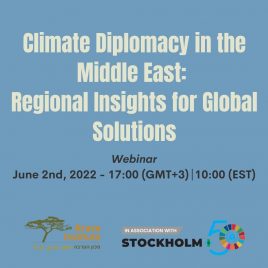 climate diplomacy webinar