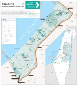 map of Gaza