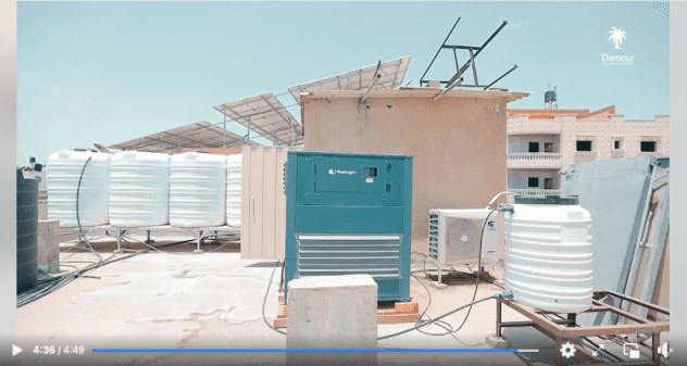 screenshot of watergen video